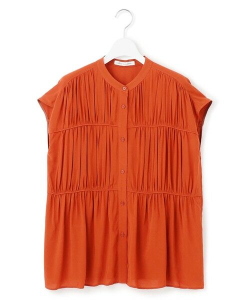 23区 / ニジュウサンク シャツ・ブラウス | 【接触冷感/WEB&一部店舗限定】レーヨンスパローン ティアード ブラウス | 詳細15