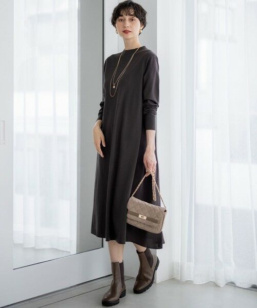 23区 / ニジュウサンク ショルダーバッグ | スエード キルティング ショルダーバッグ | 詳細4