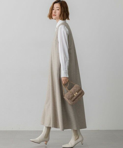 23区 / ニジュウサンク ショルダーバッグ | スエード キルティング ショルダーバッグ | 詳細9