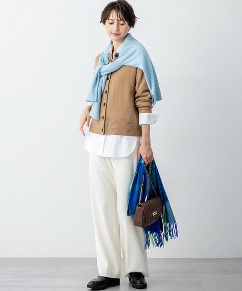 23区 / ニジュウサンク ショルダーバッグ | スエード キルティング ショルダーバッグ | 詳細30