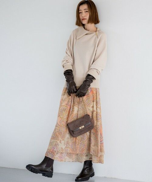 23区 / ニジュウサンク ショルダーバッグ | スエード キルティング ショルダーバッグ | 詳細25