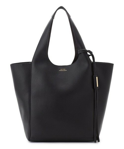 23区/ニジュウサンク シュリンク ソフト トートバッグ ブラック系 F