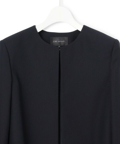 23区 / ニジュウサンク その他アウター | 【APPLAUDIR】バックサテンジョーゼット ジャケット | 詳細11