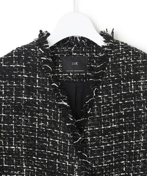 23区 / ニジュウサンク その他アウター | 【GLOW10月号掲載】GIOLICA オータム ツイード ジレ | 詳細12