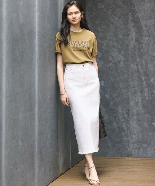 23区 / ニジュウサンク カットソー | 【SLOW/一部店舗限定】MVSコットン ロゴTシャツ | 詳細8