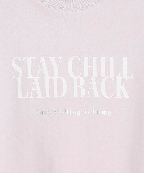 23区 / ニジュウサンク カットソー | 【SLOW/一部店舗限定】MVSコットン ロゴTシャツ | 詳細15