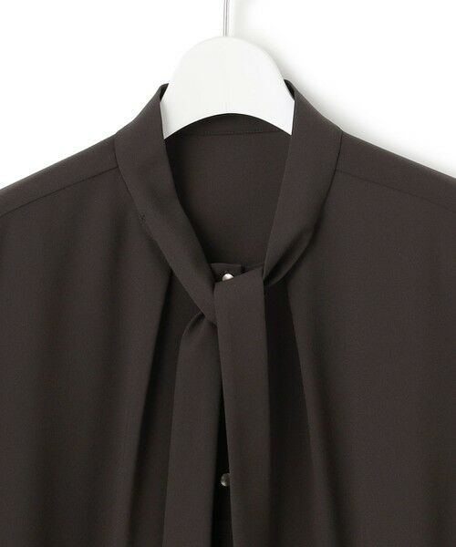 23区 / ニジュウサンク カットソー | 【UVカット/接触冷感/吸水速乾】ストレッチジョーゼット ボウタイ カットソー | 詳細11