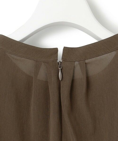 23区 / ニジュウサンク カットソー | 【洗える】クリアトリコットジャージー ギャザーフォルム カットソー | 詳細13