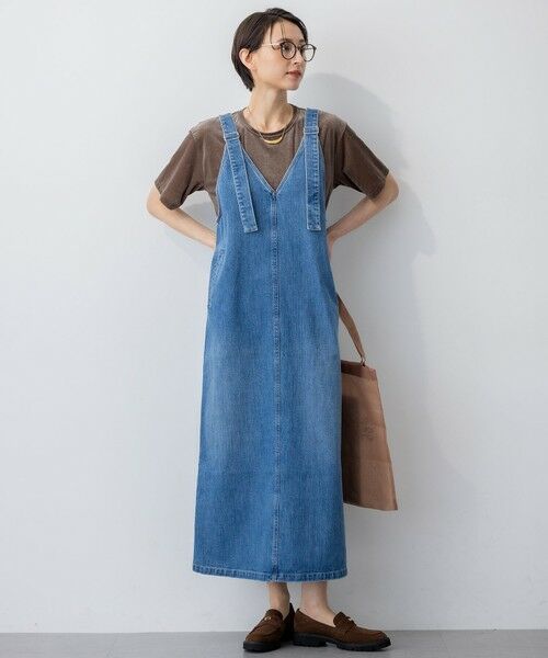 23区 / ニジュウサンク カットソー | 【洗える】シアーベロア リラックス Tシャツ | 詳細19