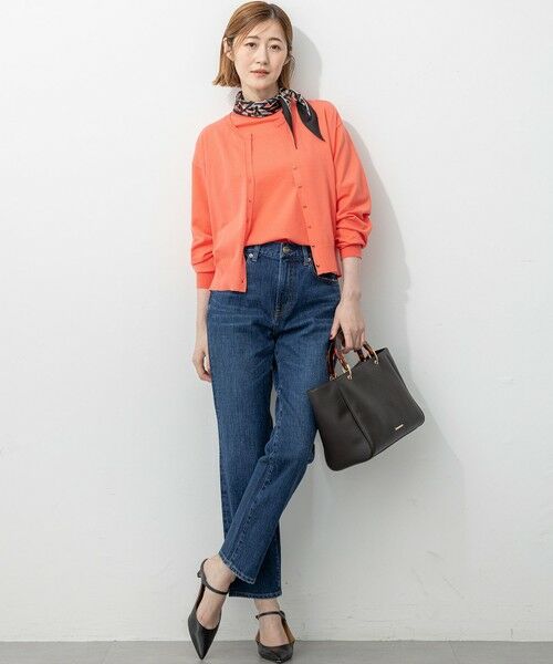 23区 / ニジュウサンク カーディガン・ボレロ | 【洗える/吊り干しOK】ヴィスコースストレッチ Vネック ニットカーディガン | 詳細5