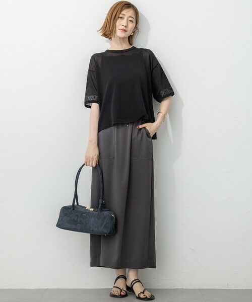 23区 / ニジュウサンク ニット・セーター | 【洗える】スパンコールシアー ニットT | 詳細12