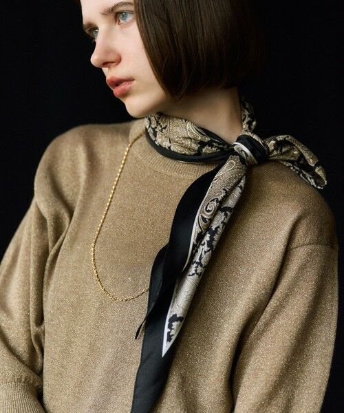 23区 / ニジュウサンク ニット・セーター | 【洗える】オータムメタリック ラメ ニットT | 詳細2