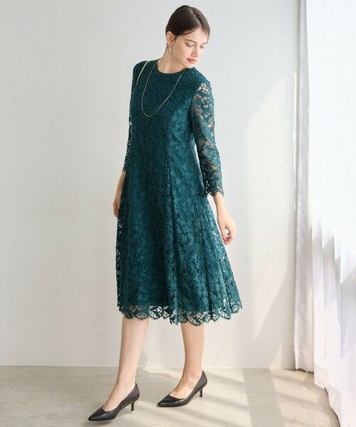 23区 / ニジュウサンク ドレス | 【APPLAUDIR】モールラインフラワーレース ドレス | 詳細13