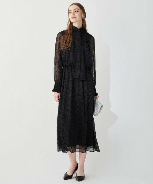 23区 / ニジュウサンク ドレス | 【APPLAUDIR】シアードットフロッキー ドレス | 詳細23