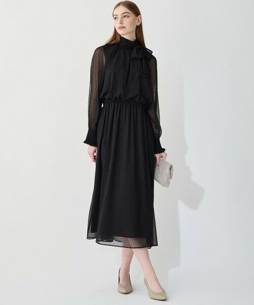 23区 / ニジュウサンク ドレス | 【APPLAUDIR】シアードットフロッキー ドレス | 詳細24
