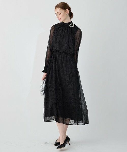 23区 / ニジュウサンク ドレス | 【APPLAUDIR】シアードットフロッキー ドレス | 詳細18