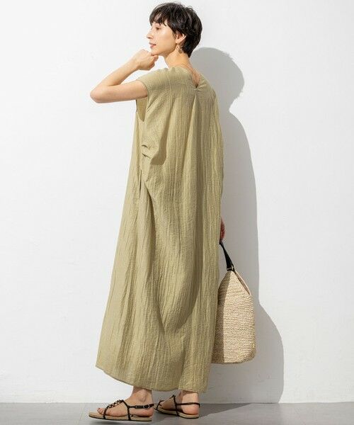 23区 / ニジュウサンク ロング・マキシ丈ワンピース | 【SLOW/一部店舗限定】ナチュラルピケワッシャー ワンピース | 詳細7