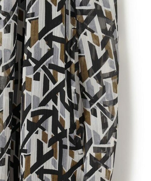 23区 / ニジュウサンク ロング・マキシ丈ワンピース | 【洗える】Ratti アブストラクトプリント ワンピース | 詳細9