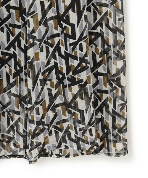 23区 / ニジュウサンク ロング・マキシ丈ワンピース | 【洗える】Ratti アブストラクトプリント ワンピース | 詳細10