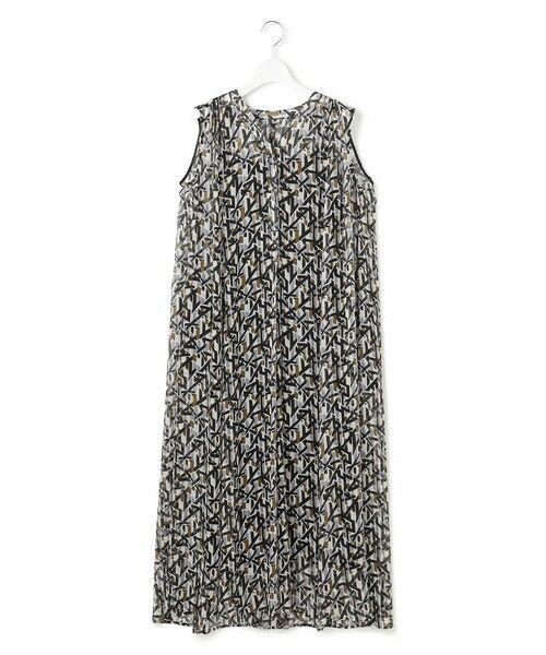 23区 / ニジュウサンク ロング・マキシ丈ワンピース | 【洗える】Ratti アブストラクトプリント ワンピース | 詳細13