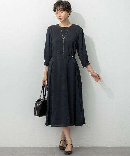 23区 / ニジュウサンク ロング・マキシ丈ワンピース | シアースパンオーガンジー ワンピース | 詳細3