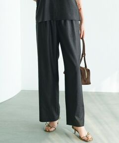 23区 / ニジュウサンク その他パンツ | 【洗える】トリアセスラブストレッチ ワイド パンツ