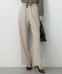 23区 / ニジュウサンク その他パンツ | 【洗える】トリアセスラブストレッチ ワイド パンツ