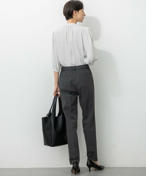 23区 / ニジュウサンク その他パンツ | 【撥水加工/洗える】ドライ2WAYストレッチ テーパード パンツ | 詳細4