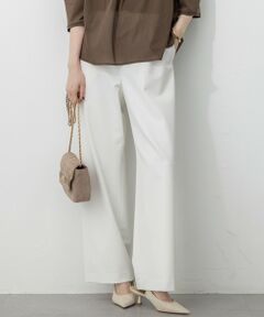 23区 / ニジュウサンク その他パンツ | 【撥水加工/洗える】ドライ2WAYストレッチ ドロスト ワイド パンツ