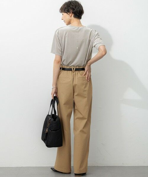 23区 / ニジュウサンク チノ・ワークパンツ | 【Oggi9月号掲載/洗える】ストレッチギャバ チノ パンツ | 詳細10