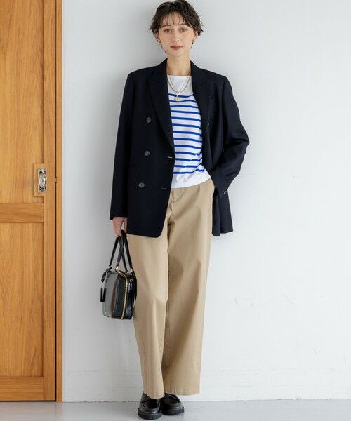 23区 / ニジュウサンク チノ・ワークパンツ | 【Oggi9月号掲載/洗える】ストレッチギャバ チノ パンツ | 詳細5