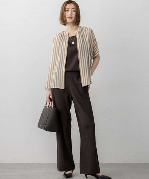 23区 / ニジュウサンク その他パンツ | 【VERY9月号掲載/洗える/吊り干しOK】ヴィスコースストレッチ ワイド パンツ | 詳細26