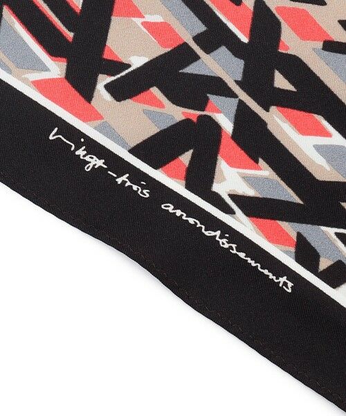 23区 / ニジュウサンク バンダナ・スカーフ | Ratti アブストラクトプリント スカーフ | 詳細5