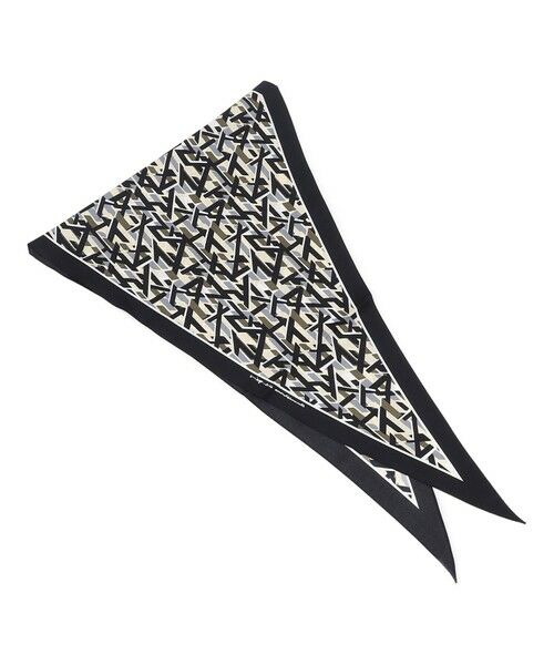 23区 / ニジュウサンク バンダナ・スカーフ | Ratti アブストラクトプリント スカーフ | 詳細10