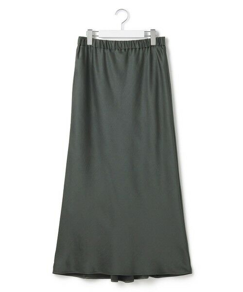 23区 / ニジュウサンク ミニ・ひざ丈スカート | 【洗える】テクスチャーサテン ナロー スカート | 詳細10