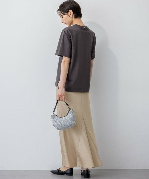 23区 / ニジュウサンク ミニ・ひざ丈スカート | 【洗える】テクスチャーサテン ナロー スカート | 詳細28