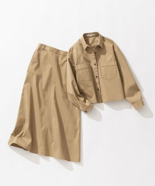 23区 / ニジュウサンク ミニ・ひざ丈スカート | 【WEB&一部店舗限定カラーあり】ストレッチギャバ チノ スカート | 詳細24