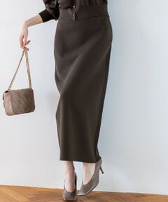 23区 / ニジュウサンク ミニ・ひざ丈スカート | 【洗える/吊り干しOK】ヴィスコースストレッチ タイトスカート