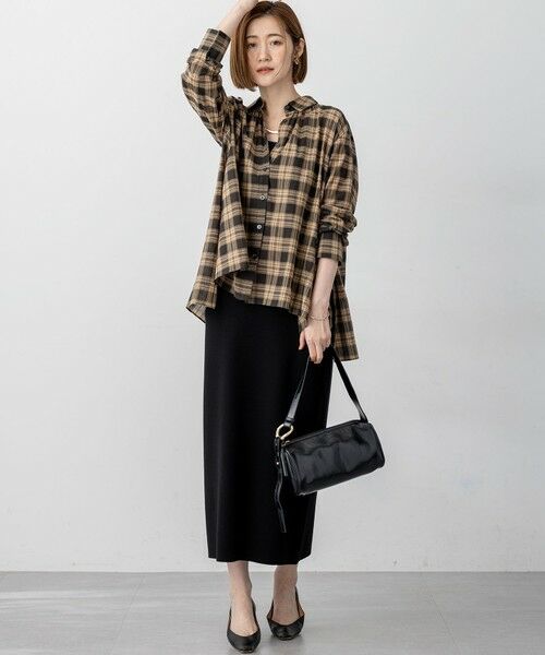 23区 / ニジュウサンク ミニ・ひざ丈スカート | 【洗える/吊り干しOK】ヴィスコースストレッチ タイトスカート | 詳細30