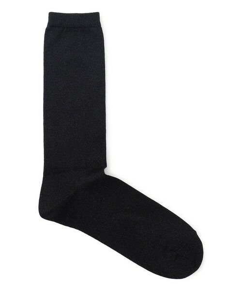 23区 / ニジュウサンク ソックス | ラメ クルー ソックス（ブラック系）