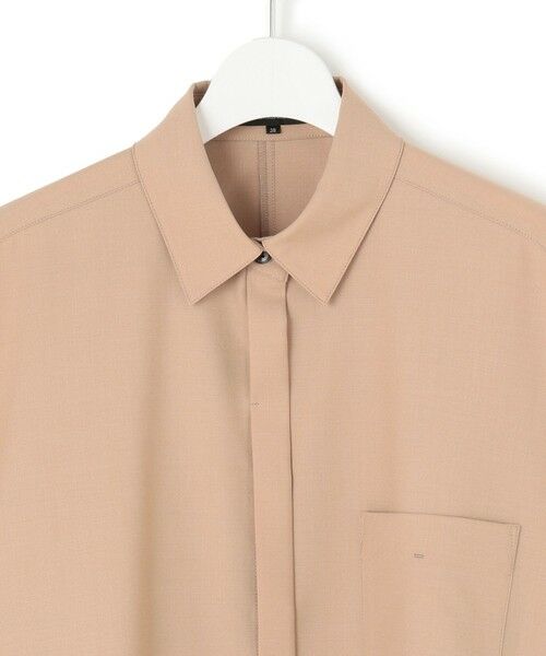 23区 / ニジュウサンク シャツ・ブラウス | 【洗える】TWマットクロス ポンチョシルエット シャツ | 詳細12