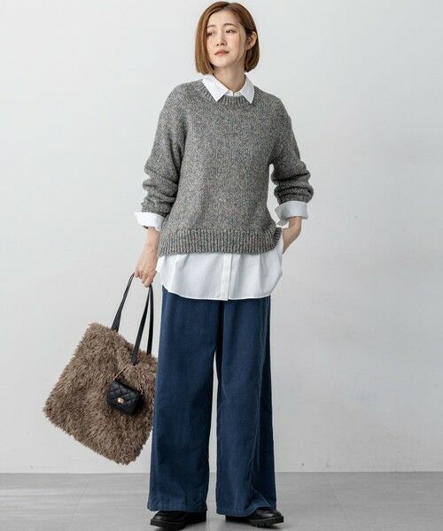 23区 / ニジュウサンク シャツ・ブラウス | 【見上愛さん着用/洗える】CANCLINI ハーフスリーブ シャツ | 詳細15