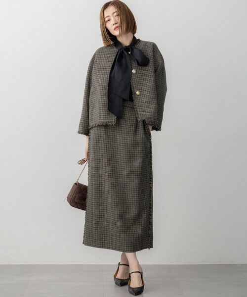 23区 / ニジュウサンク シャツ・ブラウス | 【見上愛さん着用/洗える】シアービエラ ボウタイ ブラウス | 詳細14