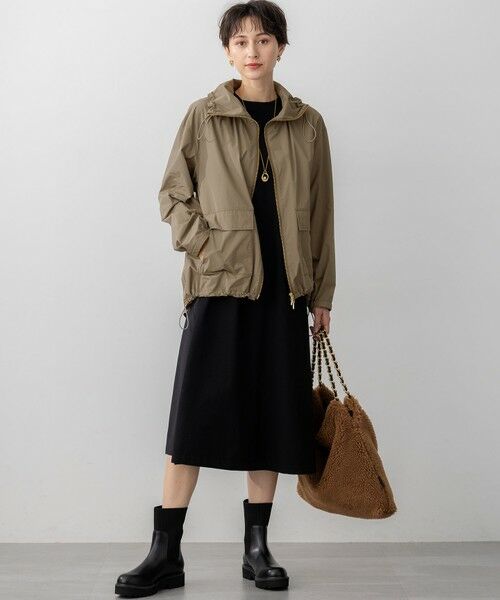 23区 / ニジュウサンク ブルゾン | 【撥水加工】ソフトメモリータフタ スタンドネック ブルゾン | 詳細16