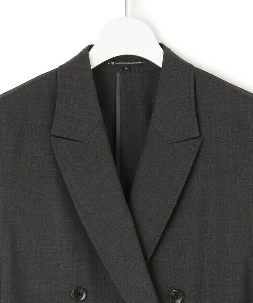 23区 / ニジュウサンク その他アウター | 【洗える】TWマットクロス テーラード ジレ | 詳細11