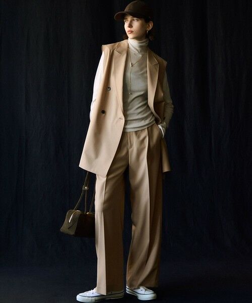 23区 / ニジュウサンク その他アウター | 【洗える】TWマットクロス テーラード ジレ | 詳細17