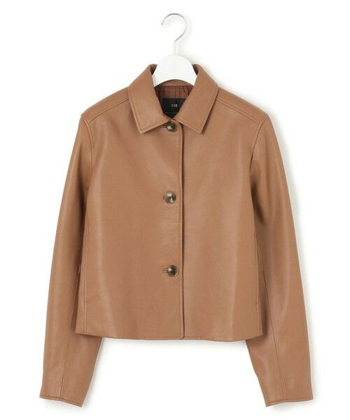 23区 / ニジュウサンク その他アウター | ラムレザー ステンカラー ジャケット | 詳細14