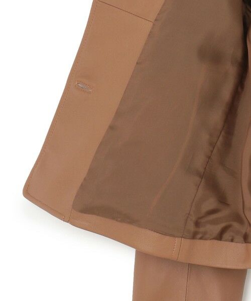 23区 / ニジュウサンク その他アウター | ラムレザー ステンカラー ジャケット | 詳細22