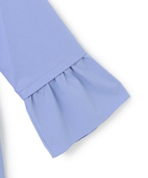 23区 / ニジュウサンク カットソー | 【洗える】シルキータフタコンビ ペプラム カットソー | 詳細12