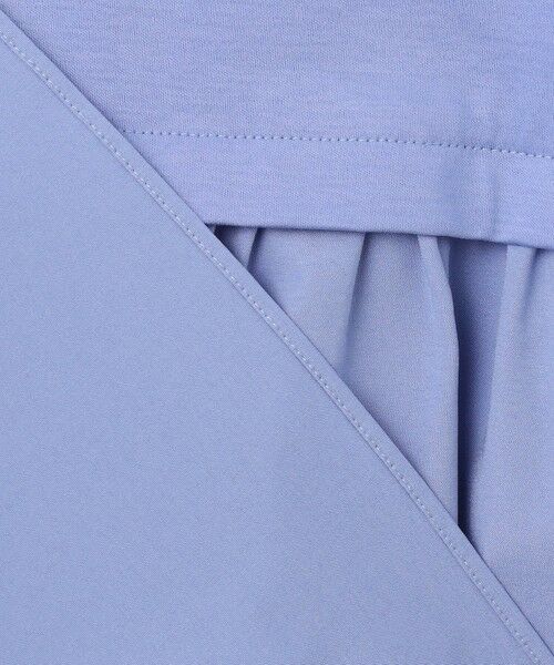 23区 / ニジュウサンク カットソー | 【洗える】シルキータフタコンビ ペプラム カットソー | 詳細14